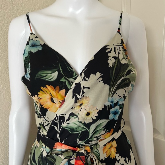 Anthropologie Yumi Kim Floral Flowy straight leg Jumpsuit size Small - Picture 3 of 16